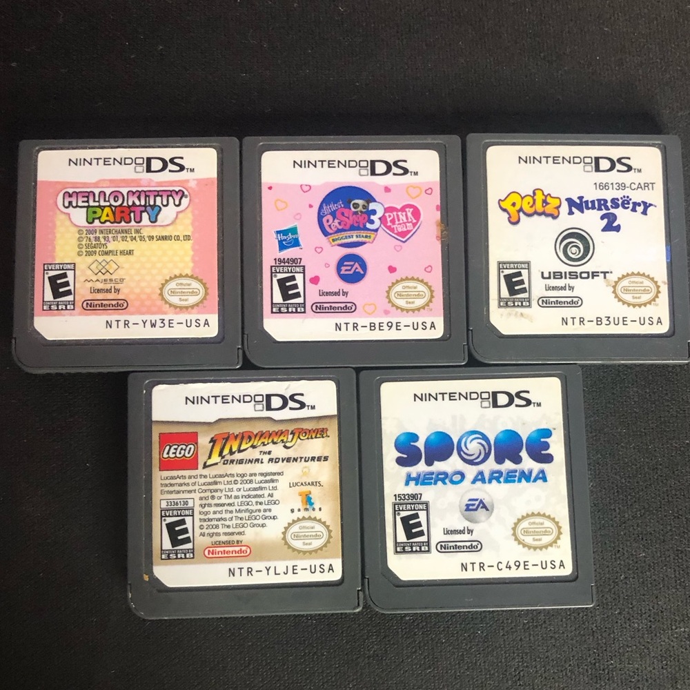 Children’s DS Game Lot
